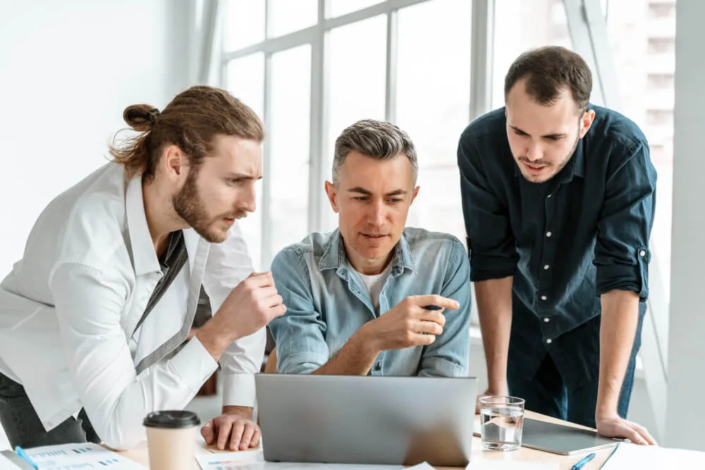 Hosh ERP Team Strategy Meeting - Business Leaders Planning for Success